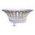 Majolica Alcobaca Multi-Color & White Portuguese Footed Fruit Bowl For Sale