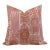Perennials Bazaar Woven Pillow Cover in Melon, 20x20 Pillow For Sale