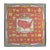 Just in, This, Vintage Framed Hermes Scarf "Arms of the United States" 1776-1976 Bicentennial Edition 90cm This is a...