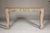 Mughal Style Whitewash Console Table with Foliage Carved Apron and Legs For Sale In New York - Image 6 of 12