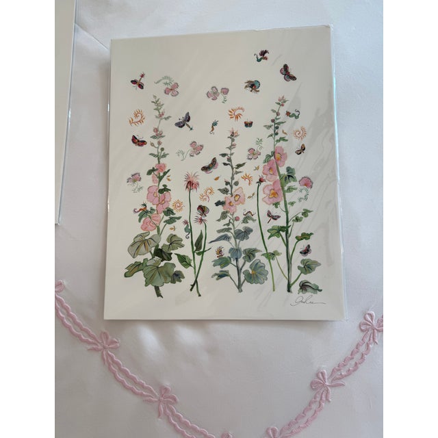 Charming Garden Prints! Bring a touch of storybook charm to any space with this pair of decorative botanical prints. One...