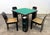 Modern Pierluigi Molinari Game Table With Four Chairs, Italy, 1970s For Sale - Image 3 of 9