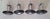 Vintage Coat Hooks with Metal Brackets and Black Stained Oak Plates, 1970s, Set of 4 For Sale - Image 3 of 4