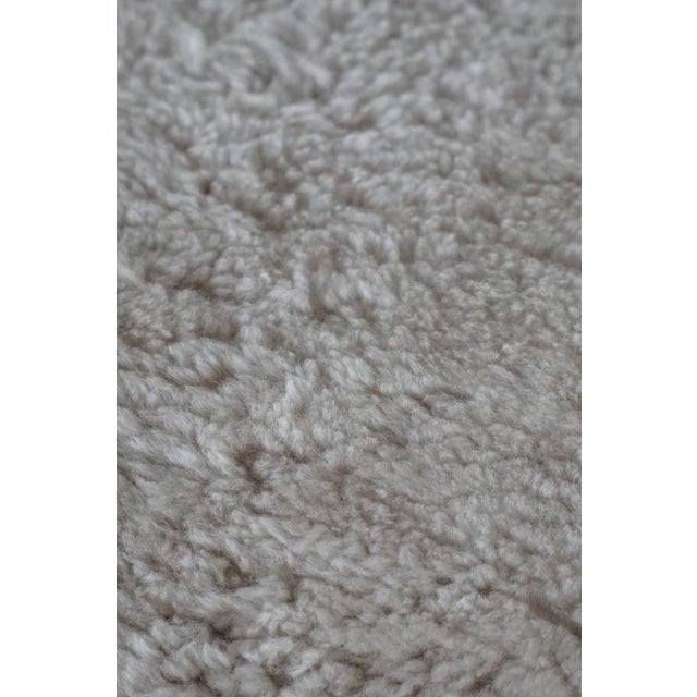 Mid-Century Kurul Armchair in Oak and Lambswool attributed to Henning Kjærnulf, 1960s For Sale - Image 11 of 18