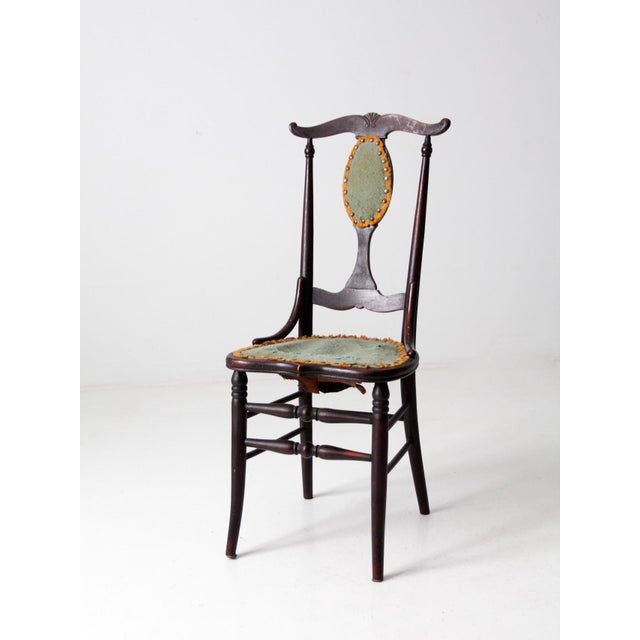 Antique Victorian Aesthetic Movement Side Chair For Sale - Image 10 of 16