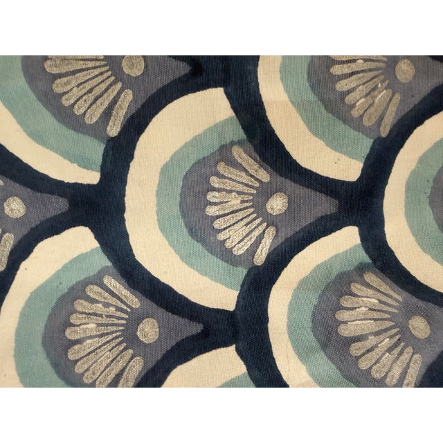 Serena & Lily Kyoto Block Print Pillow Covers, Pair For Sale - Image 9 of 12