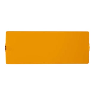 Large Charlotte Perriand 'Applique à Volet Pivotant Double' Wall Light in Yellow For Sale