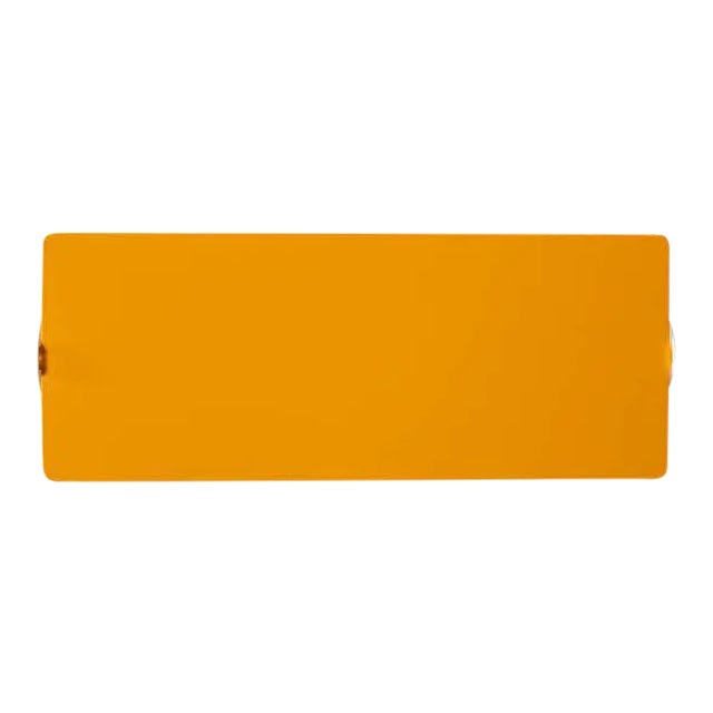 Large Charlotte Perriand 'Applique à Volet Pivotant Double' Wall Light in Yellow For Sale