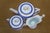 Mid 20th Century Copeland Spode England Newburyport Teapot Creamer Sugar Pitcher 10" - 3 pc For Sale - Image 11 of 14