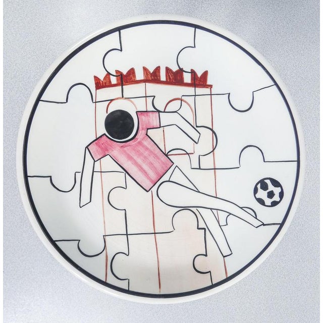 Porcelain Plates from Ved. Besio & Son, Set of 2 For Sale - Image 16 of 18