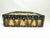Antique Anglo Indian rectangular porcupine quill box, c.1900 Made in Ceylon, now Sri Lanka, as a local folk art using...
