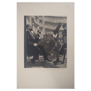 Paul Renouard, Musicians, 1893, Original Etching For Sale