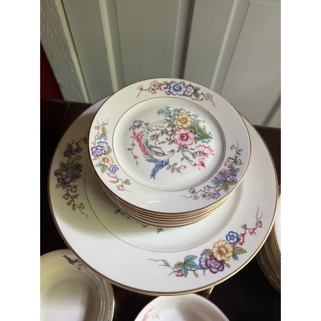 Rosenthal Antique Rosenthal Ivory Bavaria Phoenix Fine China Set- 87 Pieces For Sale - Image 4 of 11