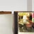 Brown Mid-Century Modern Italian Free-Standing Mirror with Three Wooden Doors, 1960s For Sale - Image 8 of 18