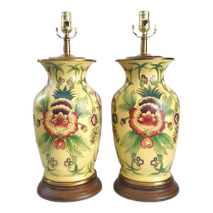 Lamps Chinese Pair