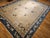 Tan 19th Century Antique Chinese Peking Rug, Handwoven Open Pattern, Tan & Blue, 12' X 14' For Sale - Image 8 of 17
