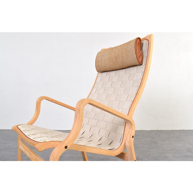 Brown Mid-Century Albert Lounge Chair by Finn Østergaard for Skipper, 1970s For Sale - Image 8 of 11