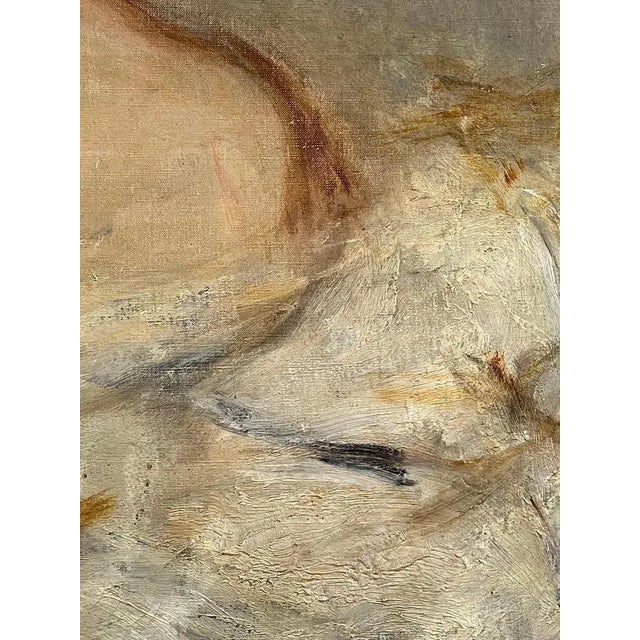 Edouard Dreyfus-Gonzales, Portrait of a Bride, Oil on Canvas For Sale - Image 8 of 14