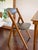 Black Mid-Century 1960s Coronet “Wonderfold” Walnut Table & Pair of Folding Chairs Set With Black Vinyl for Poker Game or Breakfast Nook For Sale - Image 8 of 12