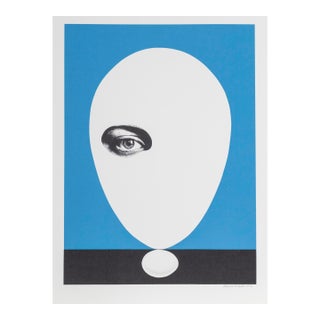 Balancing Act, Clarence Holbrook Carter Screen Print For Sale
