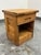 Rustic Rustic Pine Wood Nightstand For Sale - Image 3 of 12