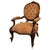 Antique English Mahogany Armchairs, Set of 2 For Sale - Image 9 of 11