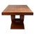 Art deco French table crafted from Rosewood featuring a U-shaped base. Circa: 1930s Place of Origin: Unknown Date...