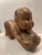 Antique Chinese Opium Pillow (Wooden Statue of Baby Buddha), Imperfect Wood For Sale In San Diego - Image 6 of 12