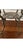 Antique Marble and Brass Side Table For Sale - Image 4 of 5