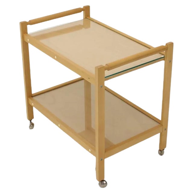 Mobile Serving Table, Czechoslovakia, 1980s For Sale