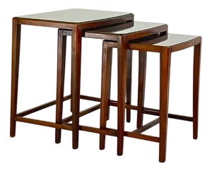Vintage Italian Coffee Tables, 1950, Set of 3