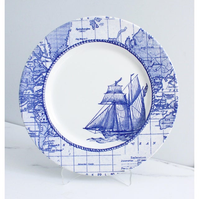 11" Dinner plate Ocean by Royal Stafford made in England. Microwave and Dishwasher safe. Want to explore more products at...