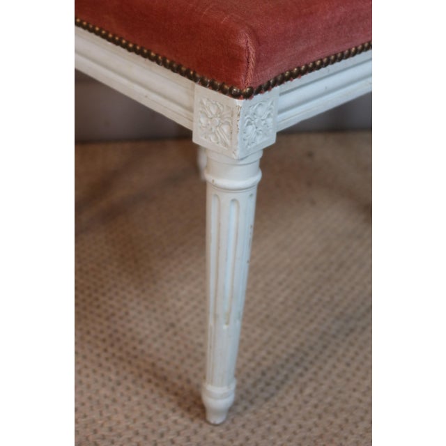 Vintage Louis XVI Style Chairs, 1960s, Set of 8 For Sale - Image 10 of 11