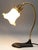 20th Century Art Nouveau Glass and Metal Bedside Lamp, Austria, 1890s For Sale - Image 5 of 10