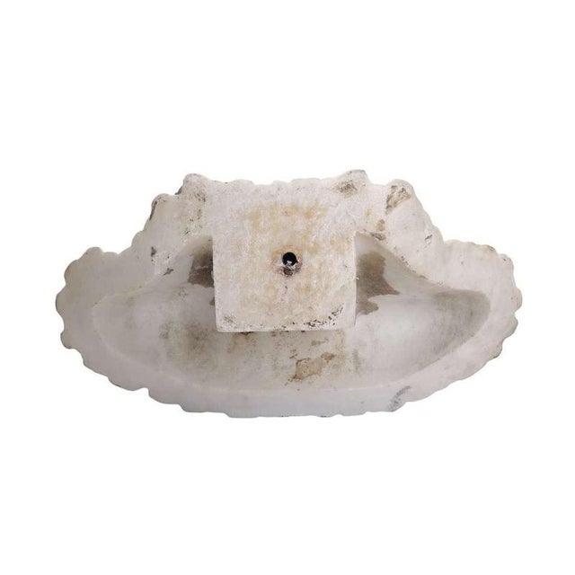 Stone White Carrara Marble Bust of a Woman attributed to Hiram Powers, 1860s For Sale - Image 7 of 8