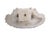 Stone White Carrara Marble Bust of a Woman attributed to Hiram Powers, 1860s For Sale - Image 7 of 8