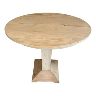 Rustic Art Nouveau Side Table For Sale