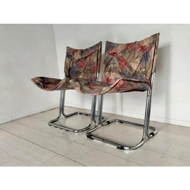 Set of Vintage Desk Chairs from Saporiti Italia, 1970s For Sale - Image 3 of 13