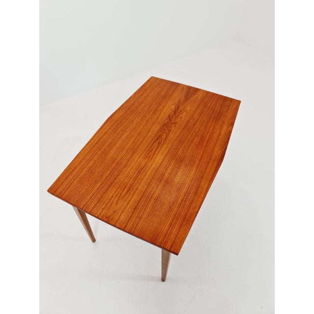 Brown German Teak Dining Table from Lübke, 1960s For Sale - Image 8 of 16