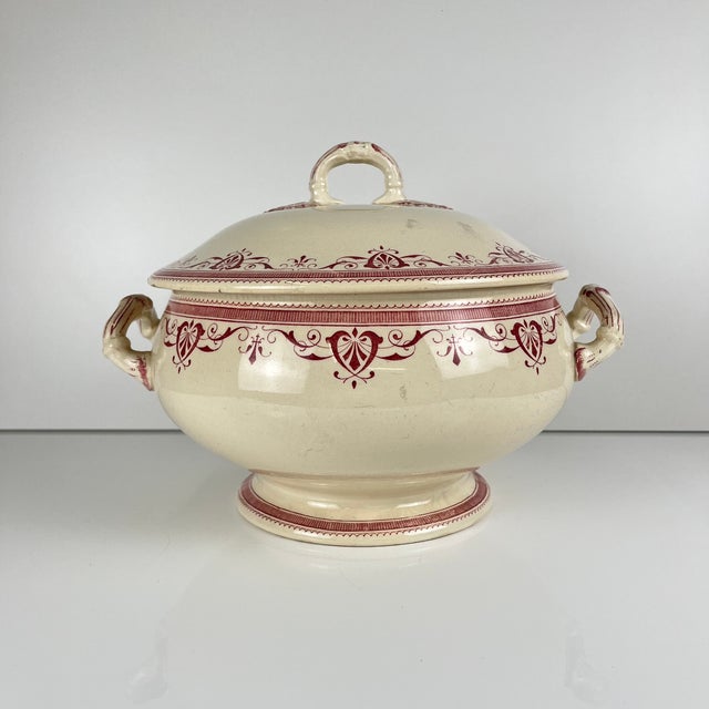 Terre De Fer Tureen from Creil & Montereau, 1890s For Sale - Image 18 of 18