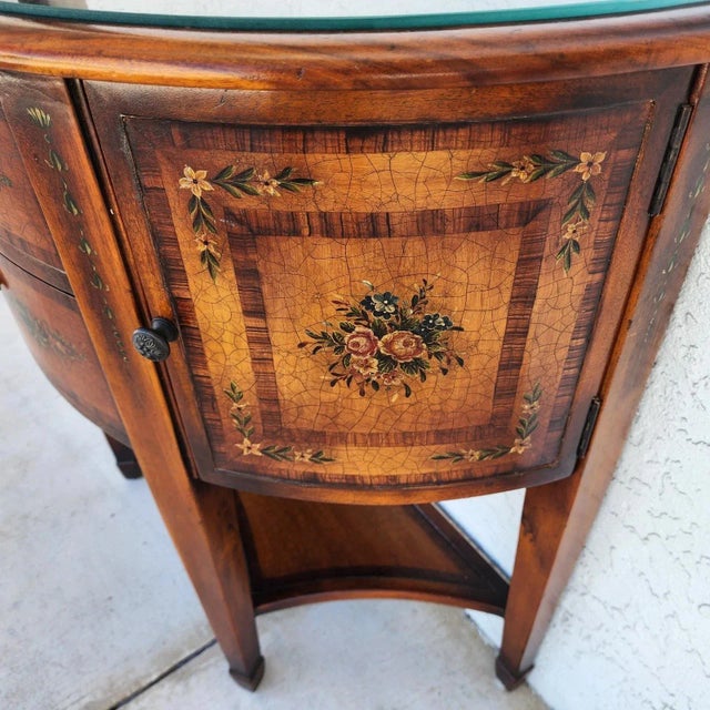 Wood Theodore Alexander Console Sideboard Cabinet For Sale - Image 7 of 15