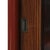 Mid-Century Modern Italian Red Lacquer and Glass Showcase by Afra & Tobia Scarpa, 1960s For Sale - Image 9 of 11