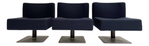 System 350 Modular Sofa by Herbert Hirche for Mauser Werke Waldeck, 1980s, Set of 3