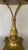 Brass Vintage Solid Brass & Wood, Banded Accent, Occasional Table or Gueridon For Sale - Image 8 of 12
