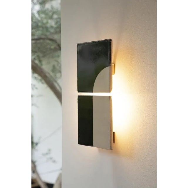 Tiles Door N Wall Light by Violaine d'Harcourt For Sale - Image 4 of 5