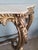 Gold Louis XvVStyle Gilded Console Table with Marble Top, 1970s For Sale - Image 8 of 13