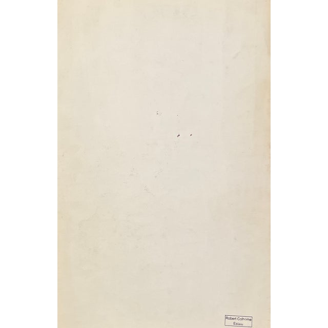 Mid-Century Modern 1953 Robert Colborne Mid Century Modern Interior Painting For Sale - Image 3 of 3
