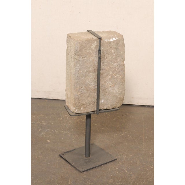 19th Century 19th Century Spanish Carved Stone Architectural Fragment For Sale - Image 5 of 13
