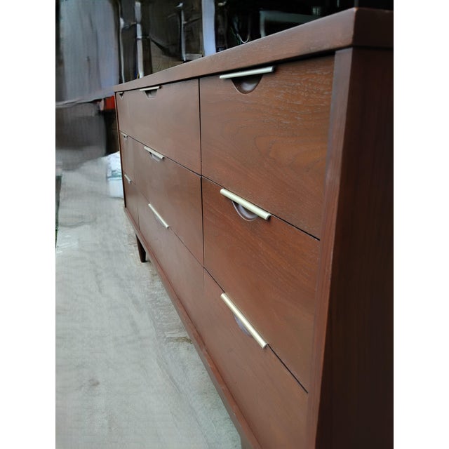 Kent Coffey Tableau Lowboy Dresser Mid Century Modern For Sale - Image 6 of 11