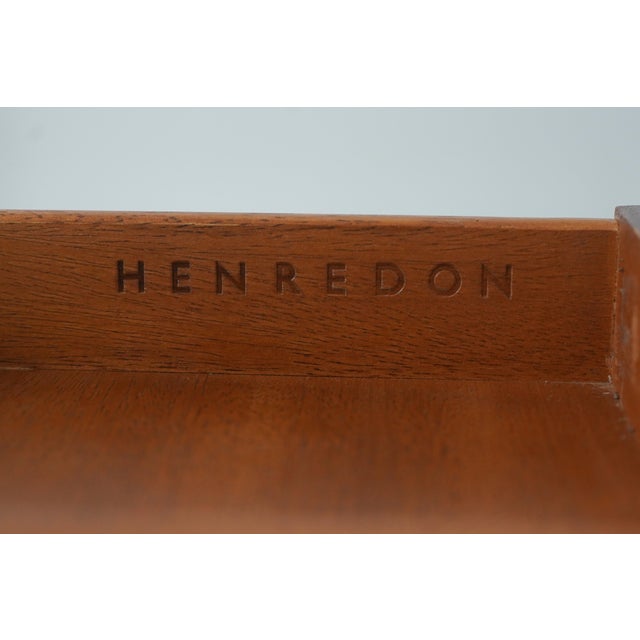 Henredon One-Drawer French Provincial Mahogany Side Table For Sale - Image 16 of 16